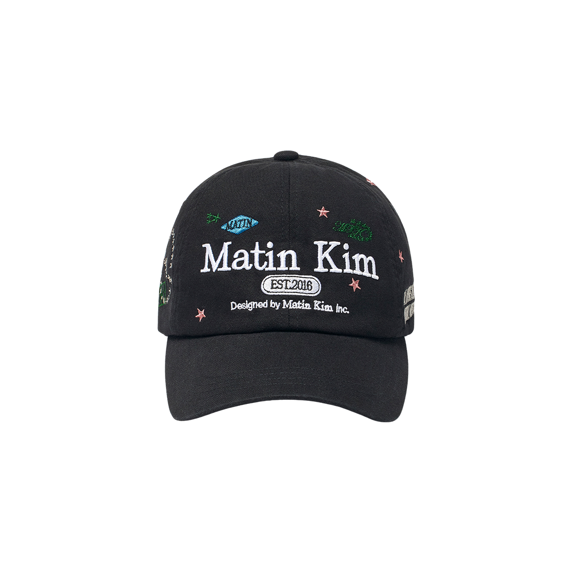 MK2534HT013MBB Matin Kim Matin Logo Play Ball Cap Black