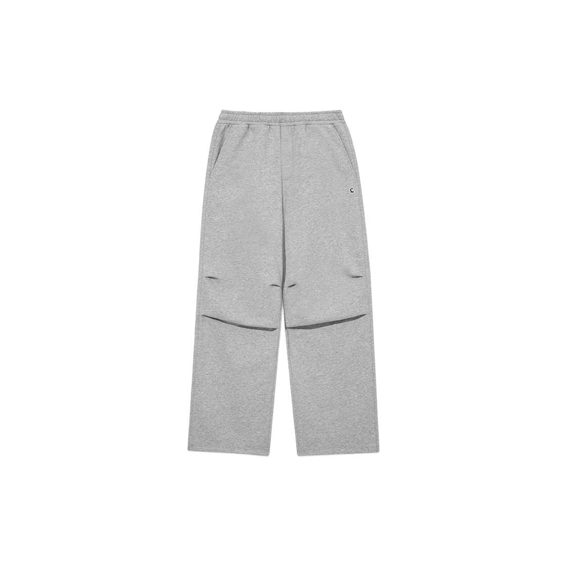 CO2503PT07MG Covernat Signature Symbol Parachute Sweatpants Melange Gray