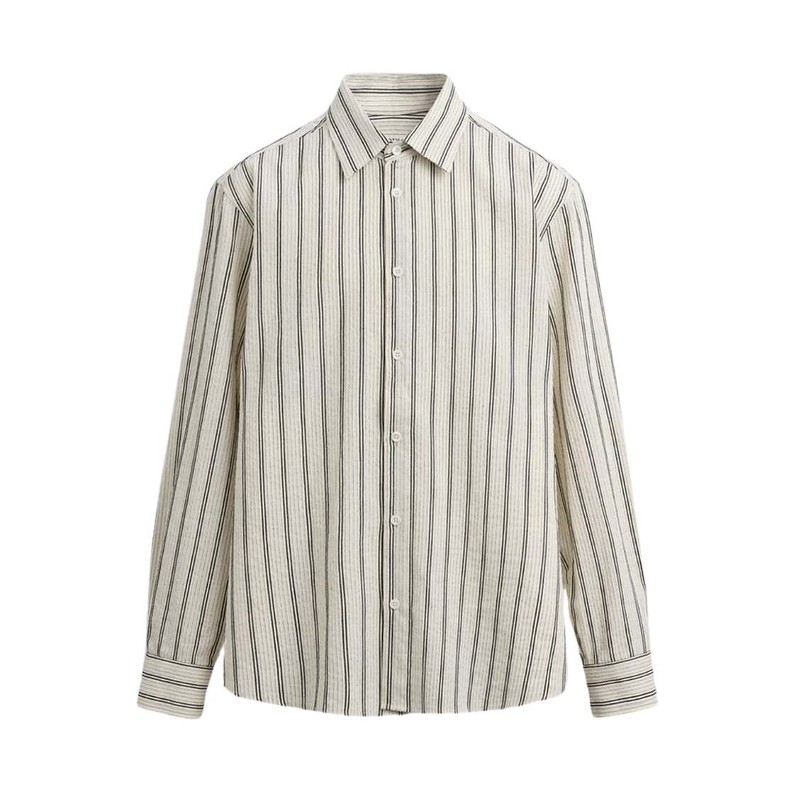 자라 스트라이프 자카드 셔츠 리미티드 에디션 스트라이프(Zara Striped Jacquard Shirt Limited Edition Stripes) - 1