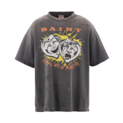 Saint Mxxxxxx Saint Mask S/S T-Shirt Black - 25AW