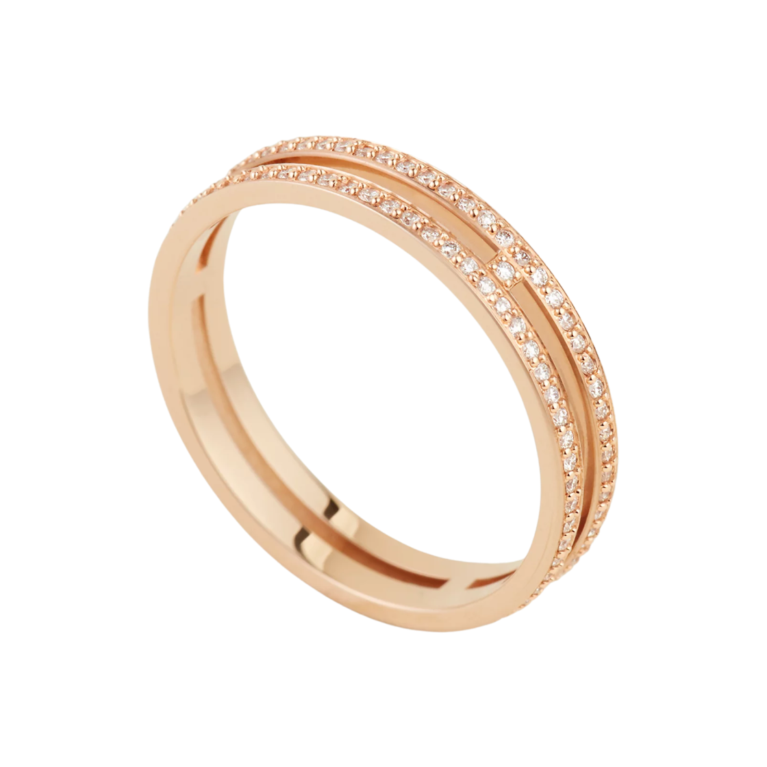 (W) 에르메스 스몰 아리안 웨딩 밴드 로즈 골드((W) Hermes Small Ariane Wedding Band Rose Gold) - 1