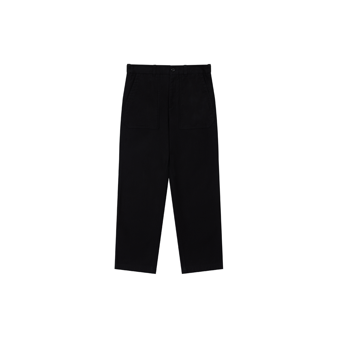 CO2503PT32BK Covernat Back Satin Fatigue Pants Black