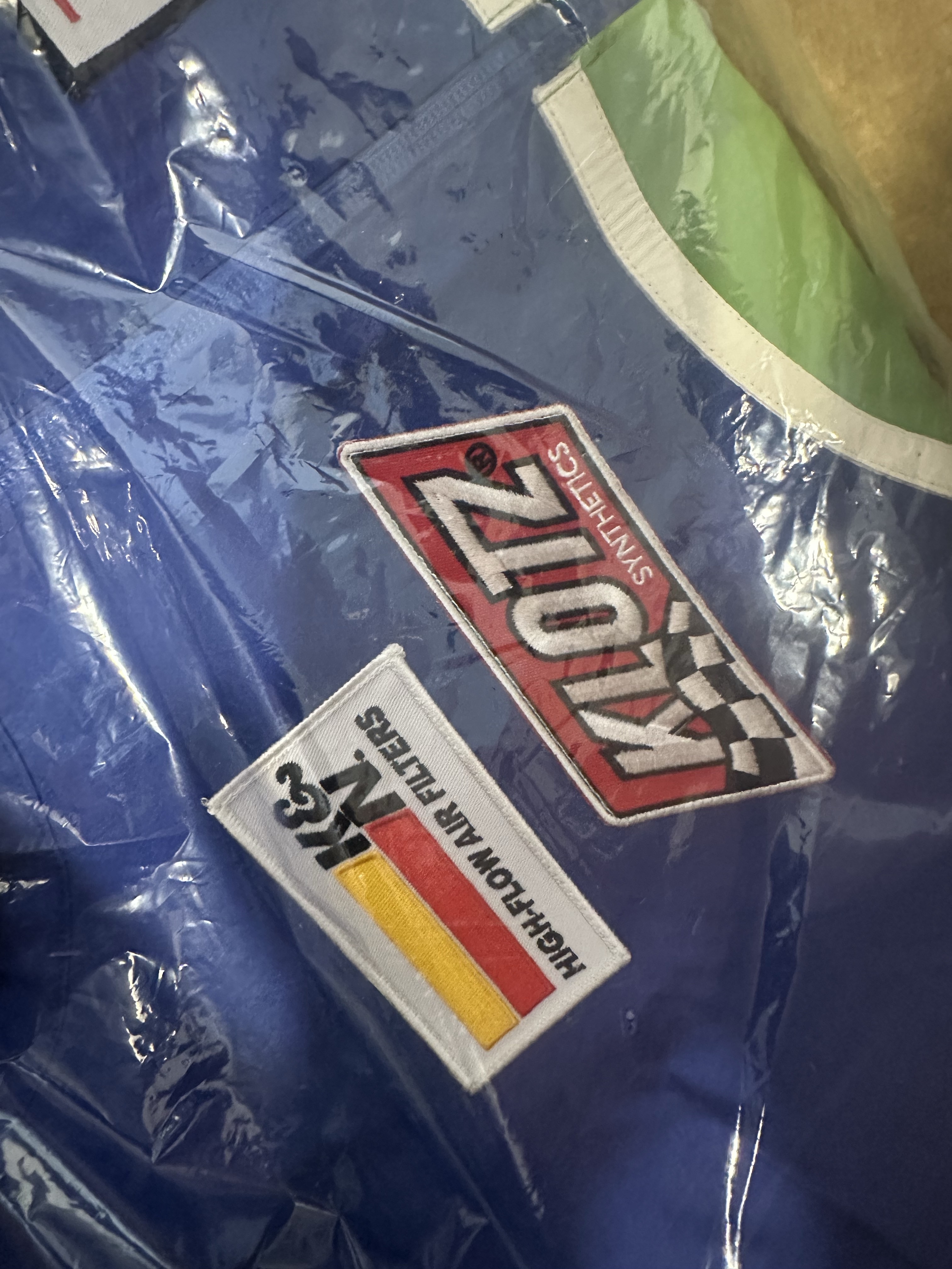 Supreme x Vanson Leathers Gore-Tex Shell Jacket Royal - 25FW 착용 스타일 - 3
