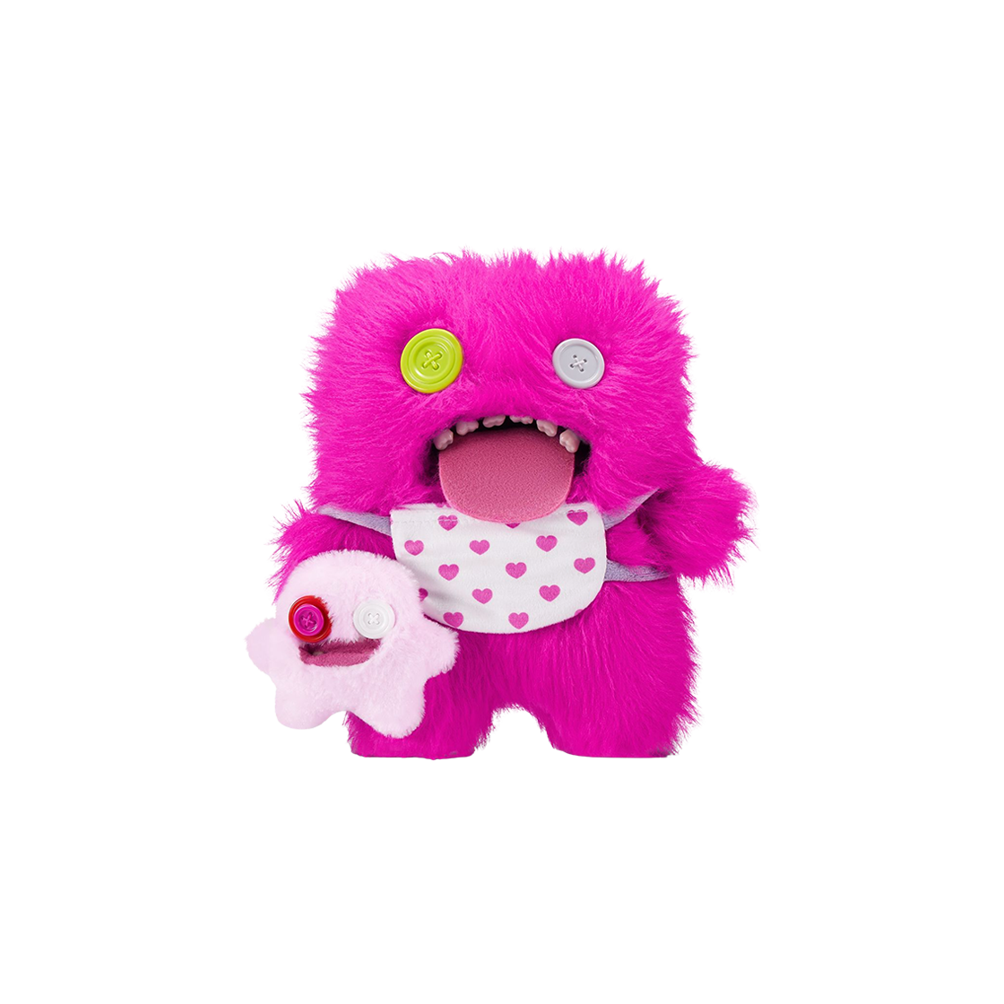 - Fuggler Mini Rascals Oogah Boogah Long Pile Pink
