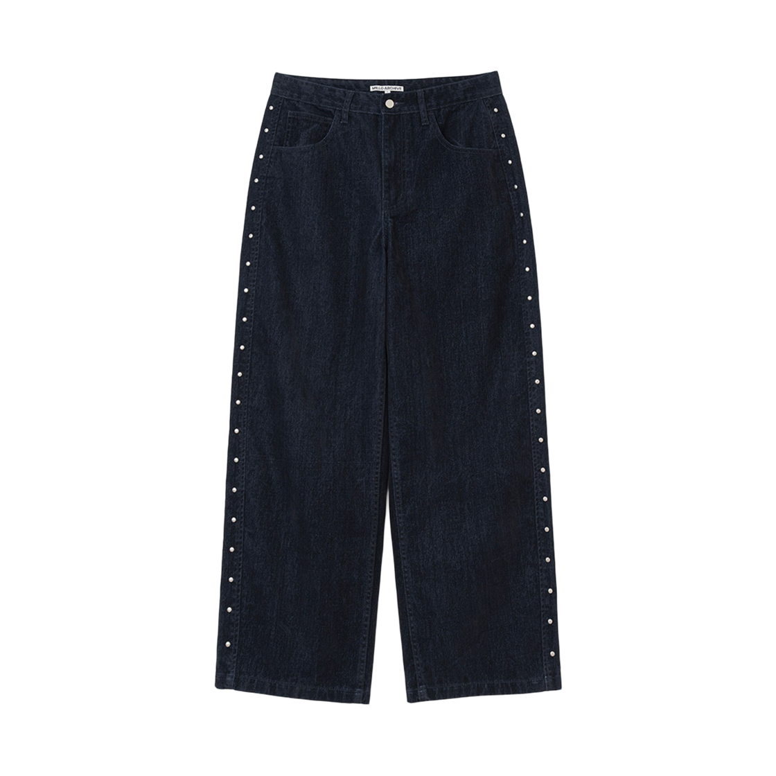 ML595DNA Millo Archive Ser Velvet Denim Pants Deep Navy