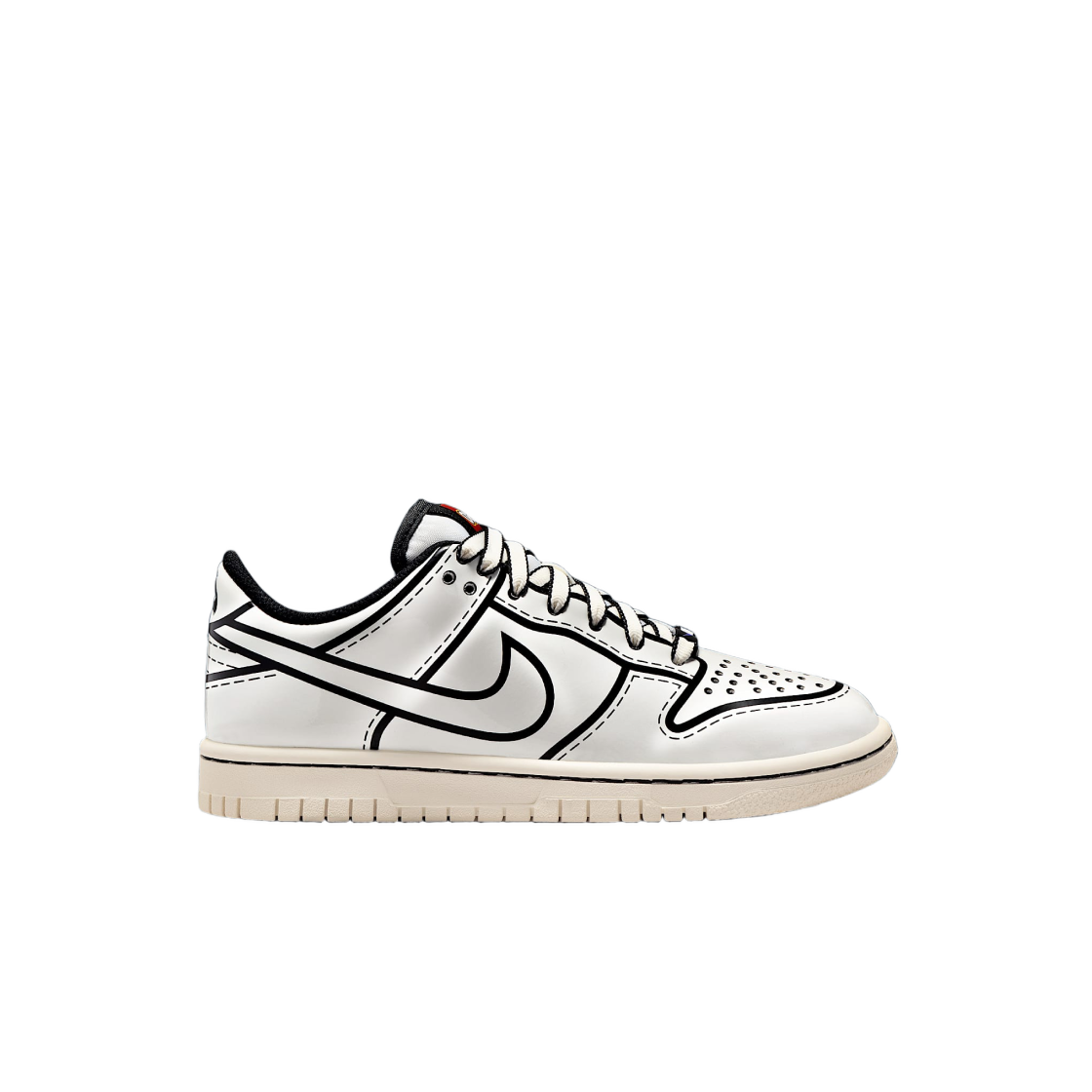 (GS) 나이키 x 레고 덩크 로우 세일 블랙 러시 레드