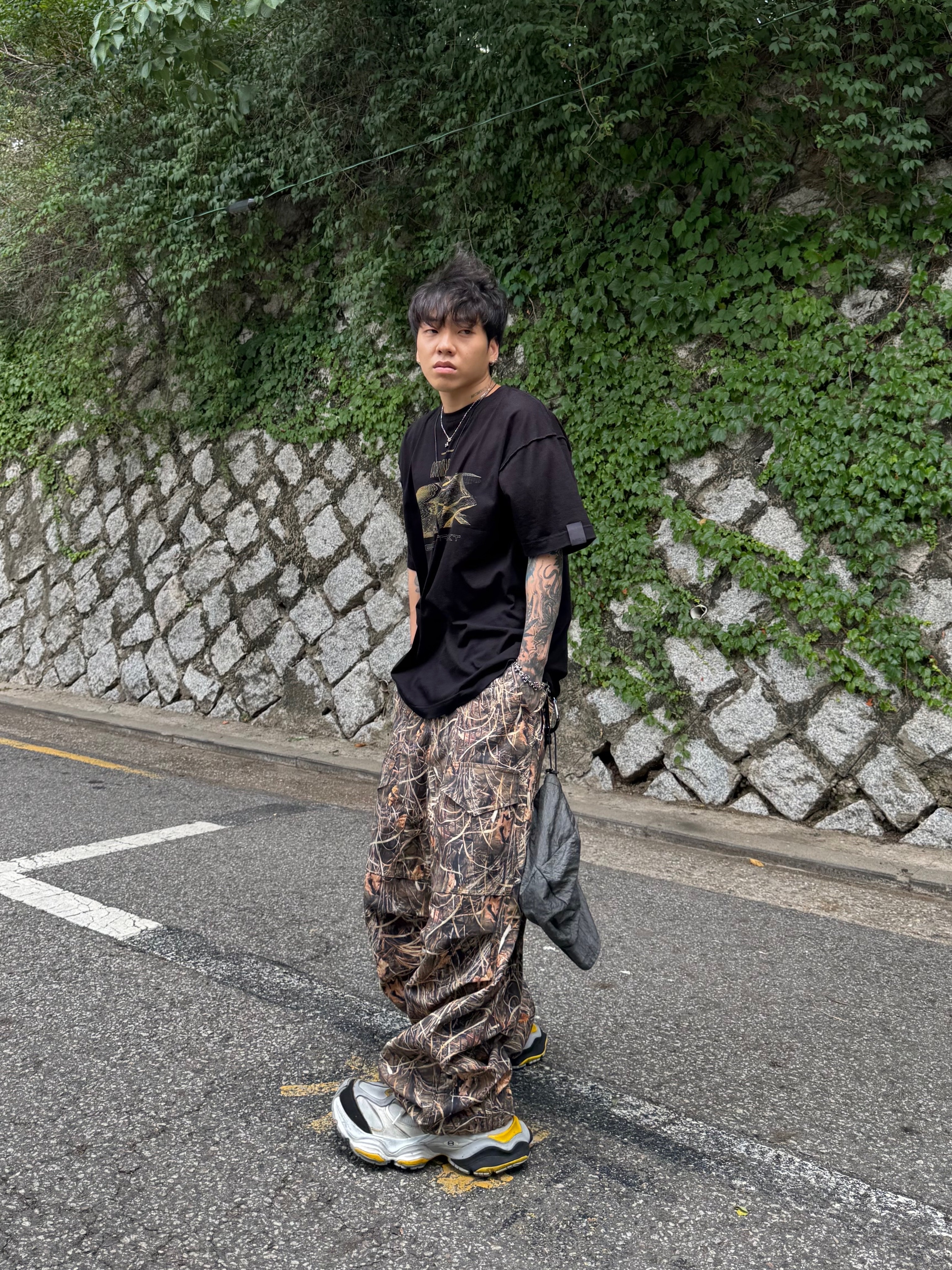 Wapworks Utility 3T Lite Cargo Realtree, Balenciaga Cargo Sneakers Grey Black Yellow 착용 스타일 - 4