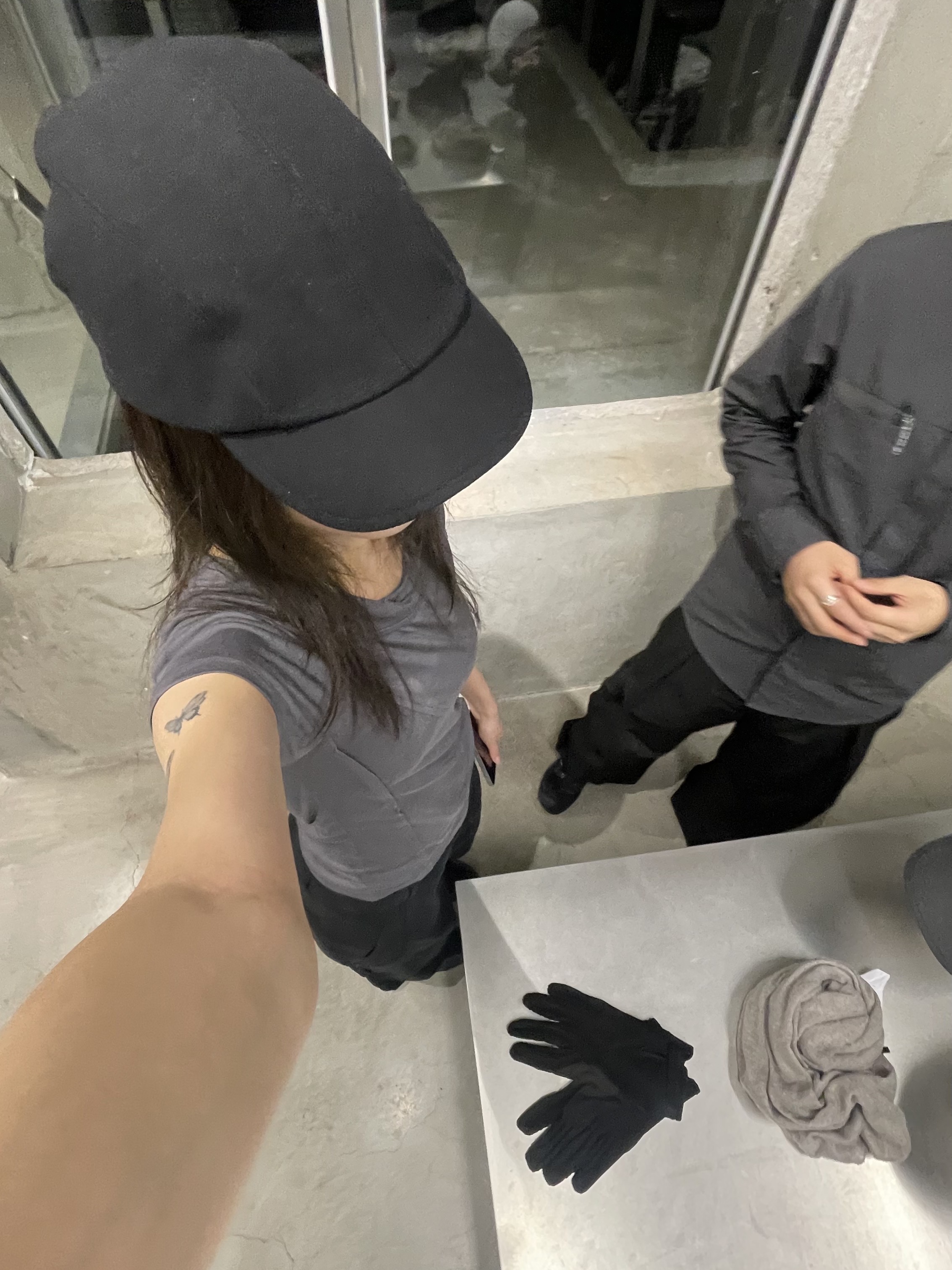 Sansan Gear Soft String Cap Black, Sansan Gear Linen Block Pants Black - 25SS 착용 스타일