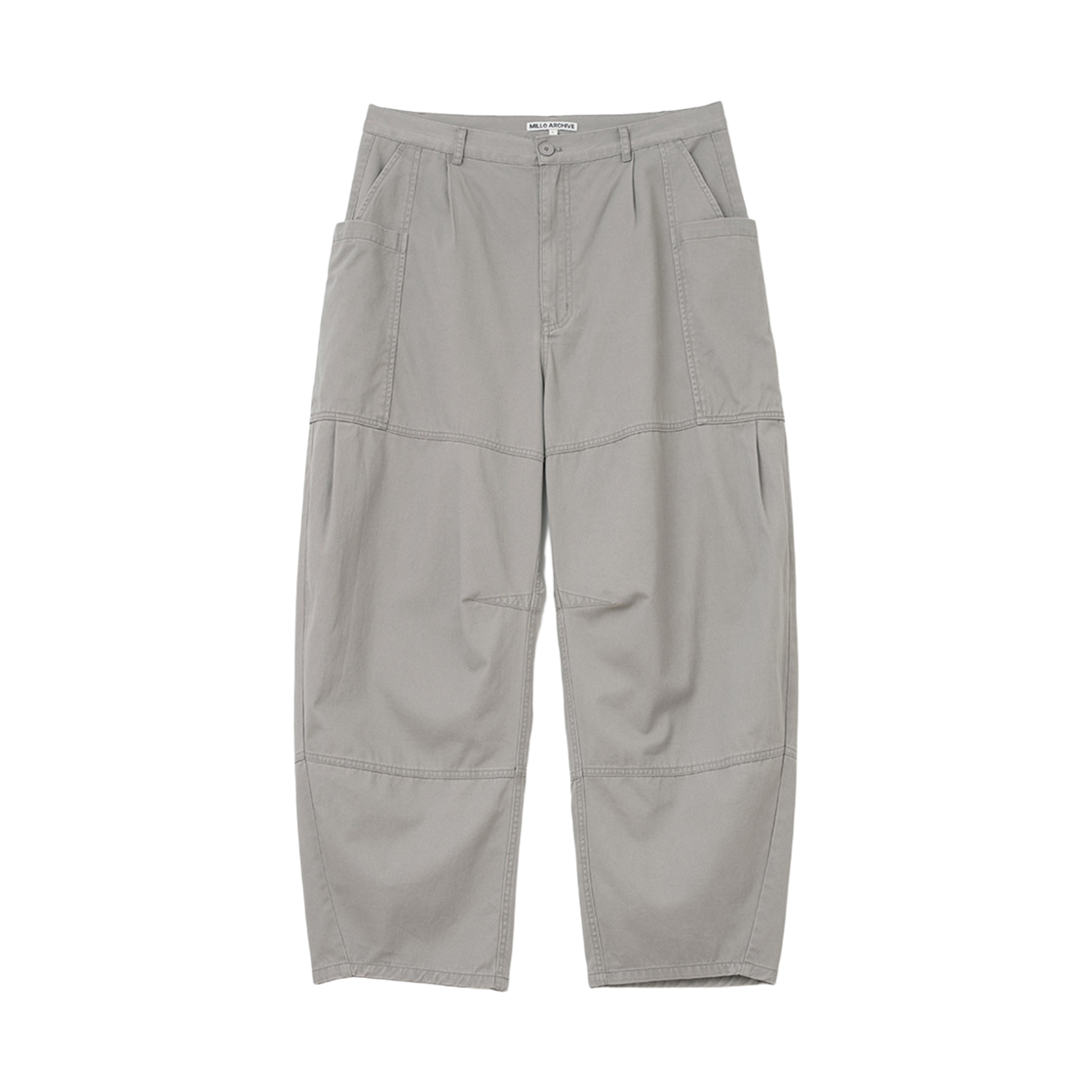 ML661KBE Millo Archive Double Round Pants Khaki Beige