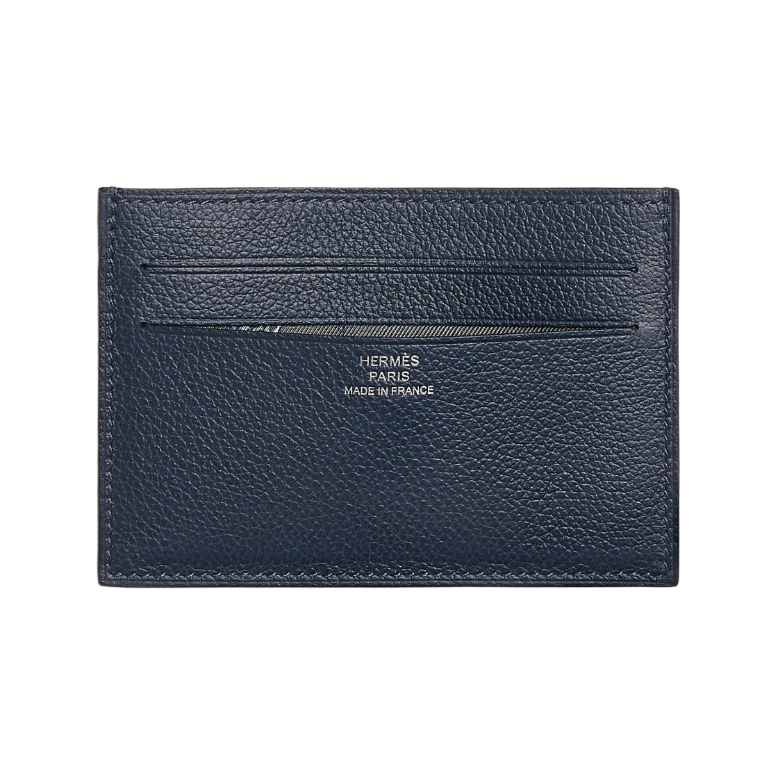 H087016CAAB Hermes Citizen Twill Card Holder Evercolor & Bleu Abysse Vert Mangrove Gris Pantin