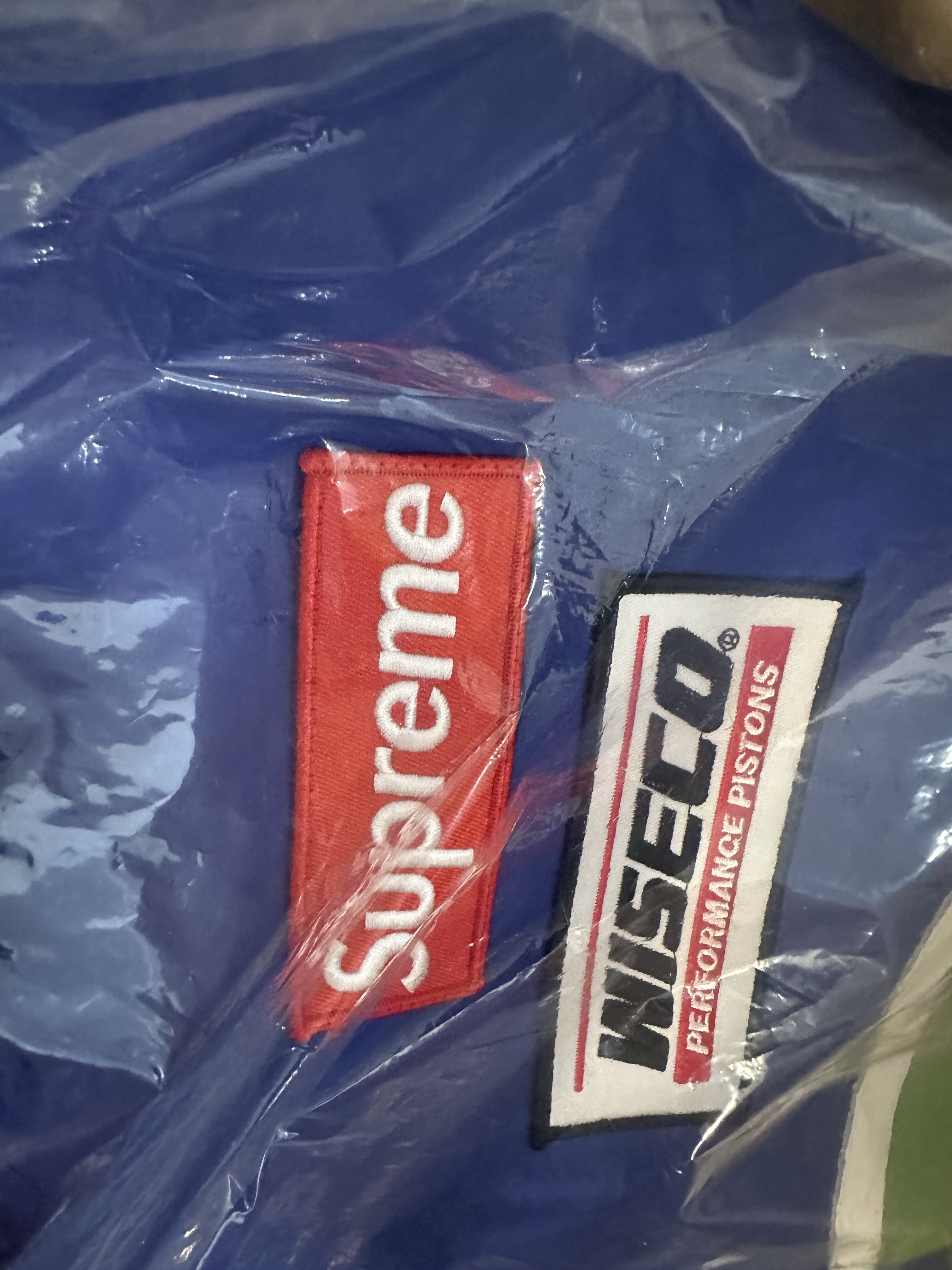 Supreme x Vanson Leathers Gore-Tex Shell Jacket Royal - 25FW 착용 스타일 - 2