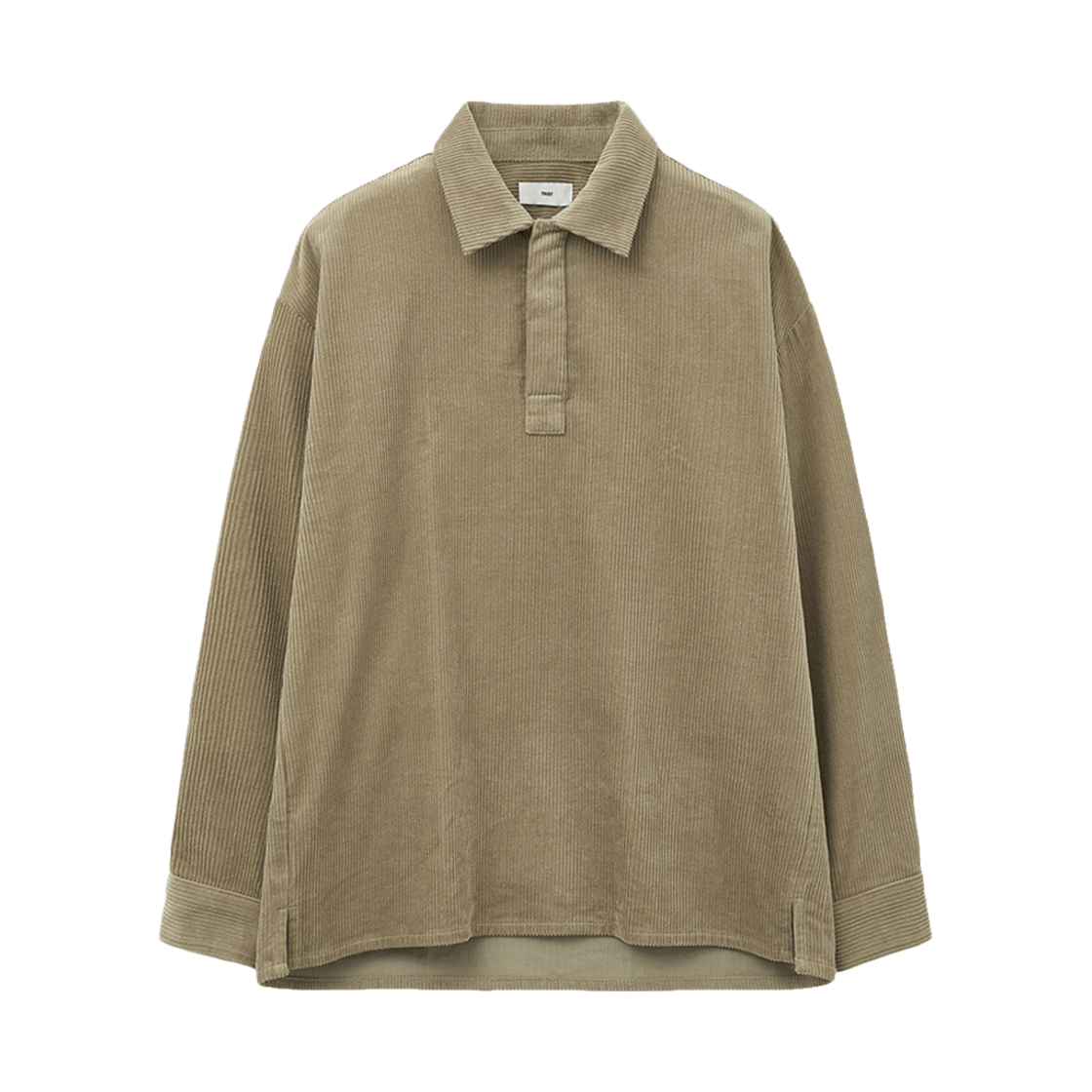 TNSH5F102I2 TNGT Corduroy Pull-Over Shirt Beige
