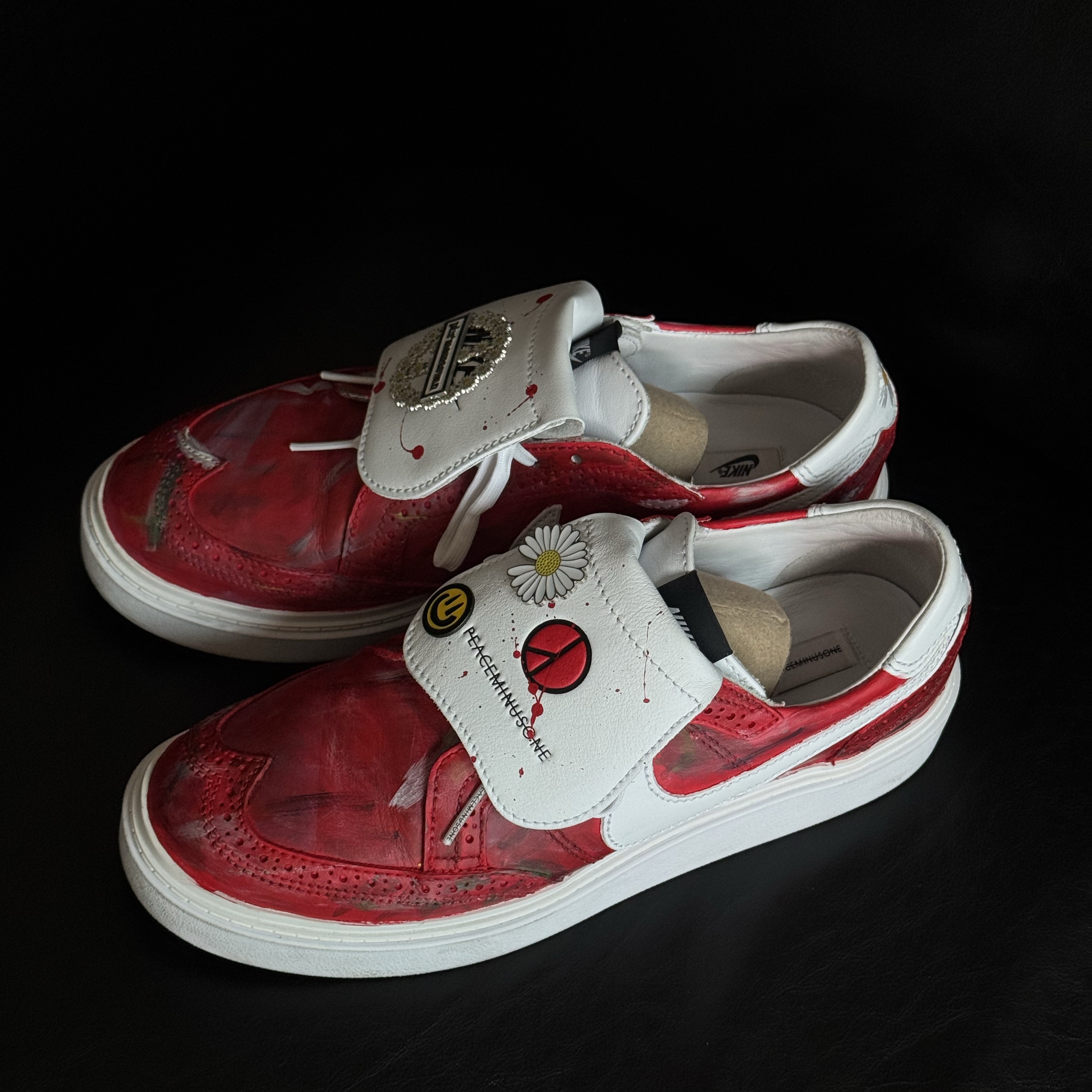 Nike x Peaceminusone Kwondo1 White 착용 스타일 - 3