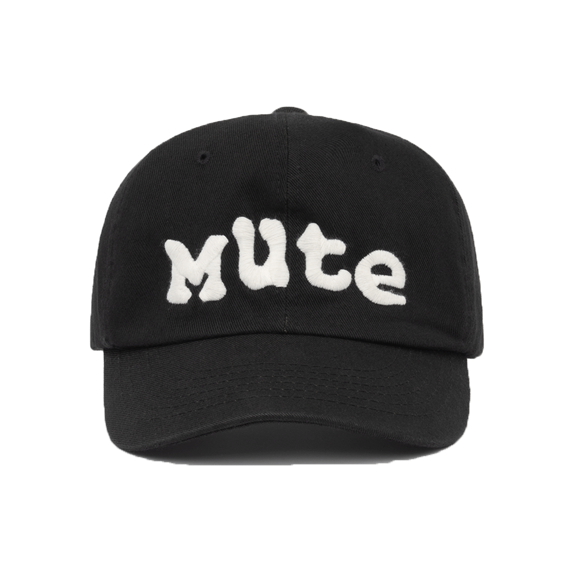 ML647WBK Millo Archive Mute 6Pannel Cap Washed Black