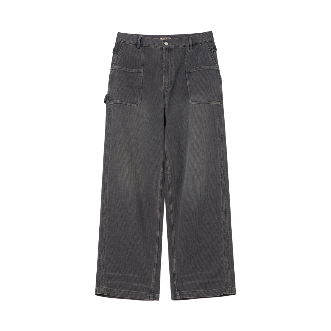 ML466VPL Millo Archive Denite Washed Pants Vintage Purple