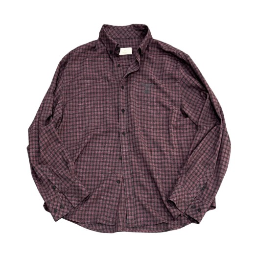 자라 x 앤더슨벨 체크 패치워크 셔츠 크림 레드 | Zara | KREAM