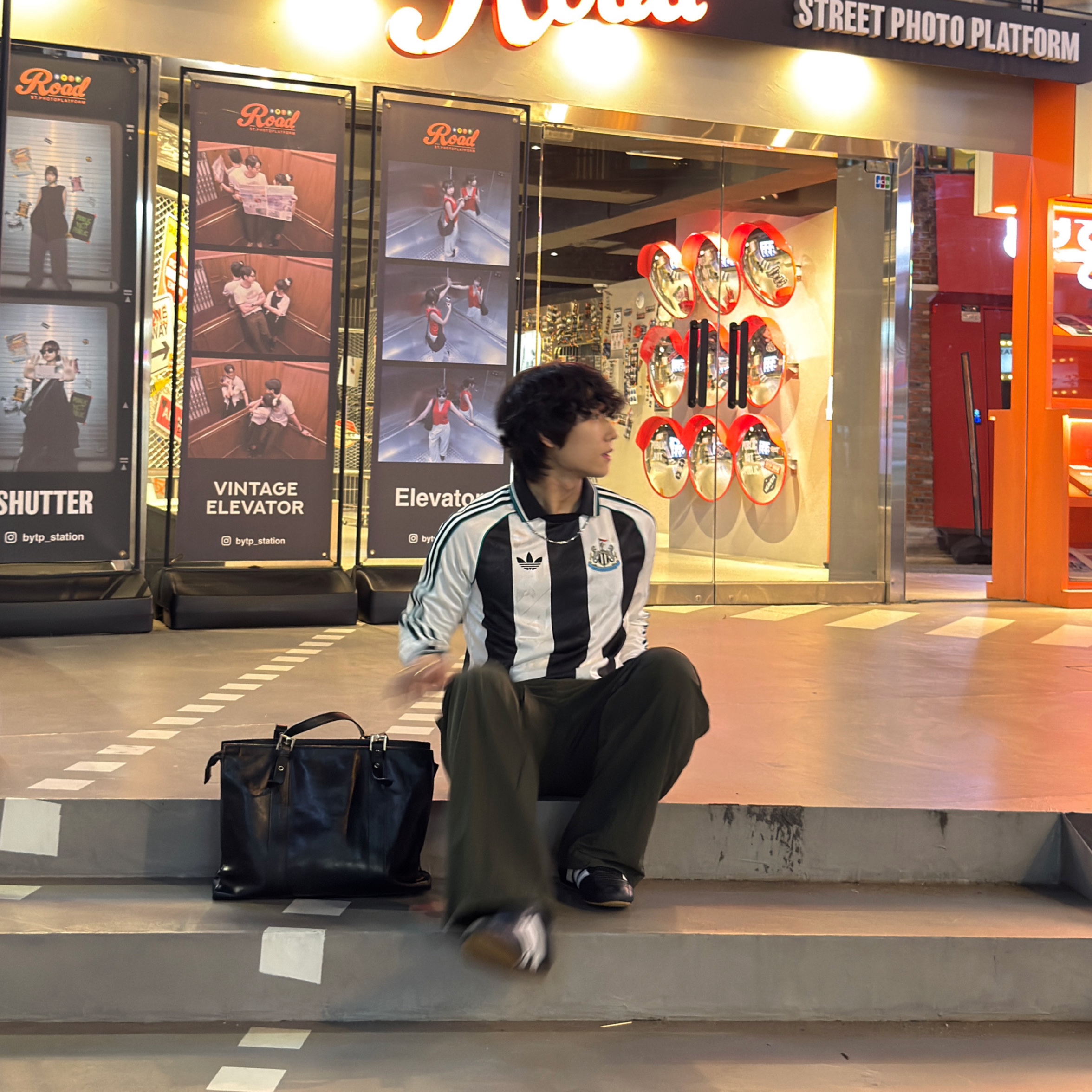 Adidas Newcastle United FC LFSTLR Jersey White - KR Sizing, (W) Adidas Taekwondo Core Black Cloud White 착용 스타일 - 3