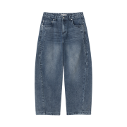 Millo Archive Neo Curved Pants Denim Blue