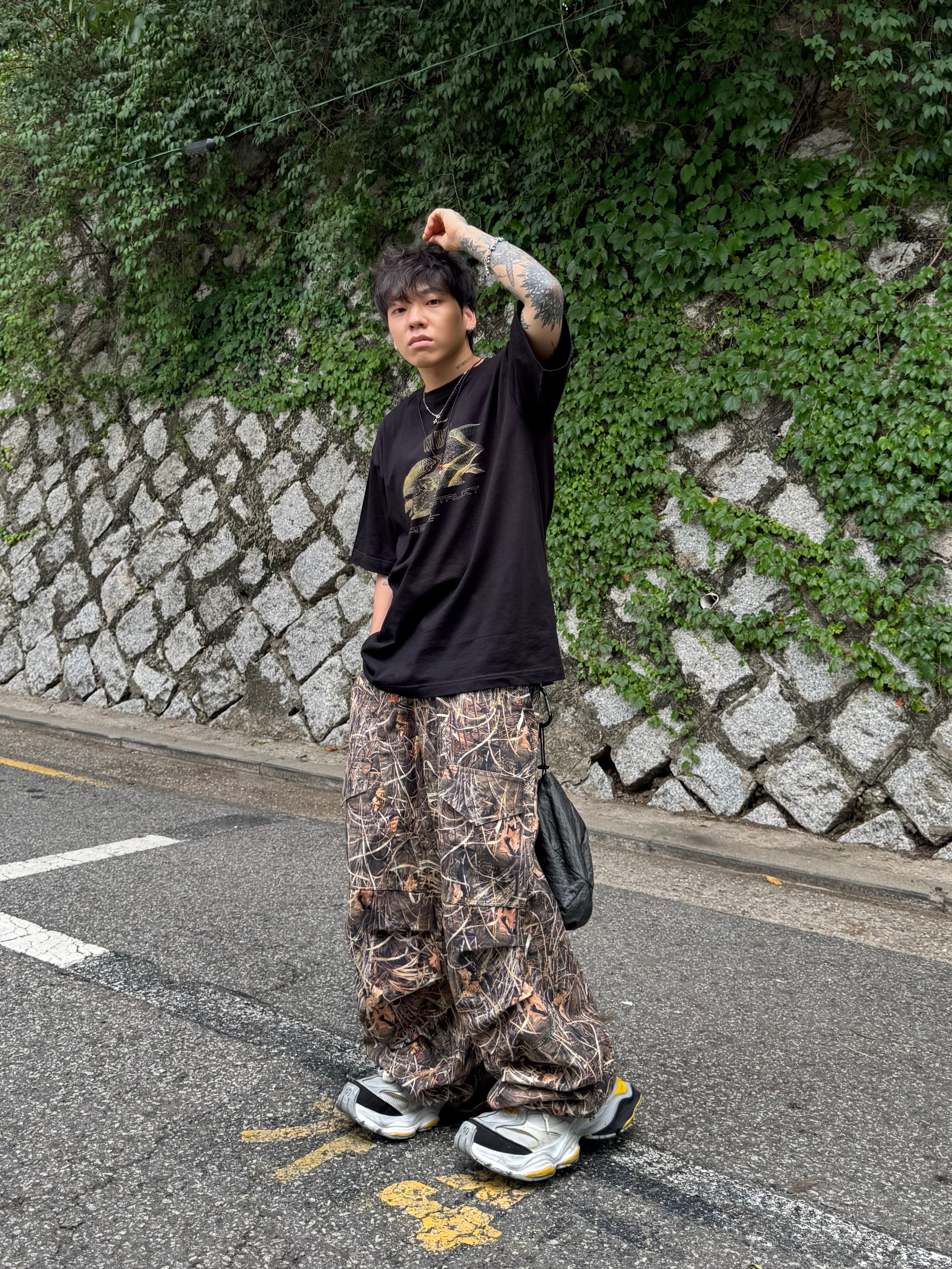 Wapworks Utility 3T Lite Cargo Realtree, Balenciaga Cargo Sneakers Grey Black Yellow 착용 스타일 - 1