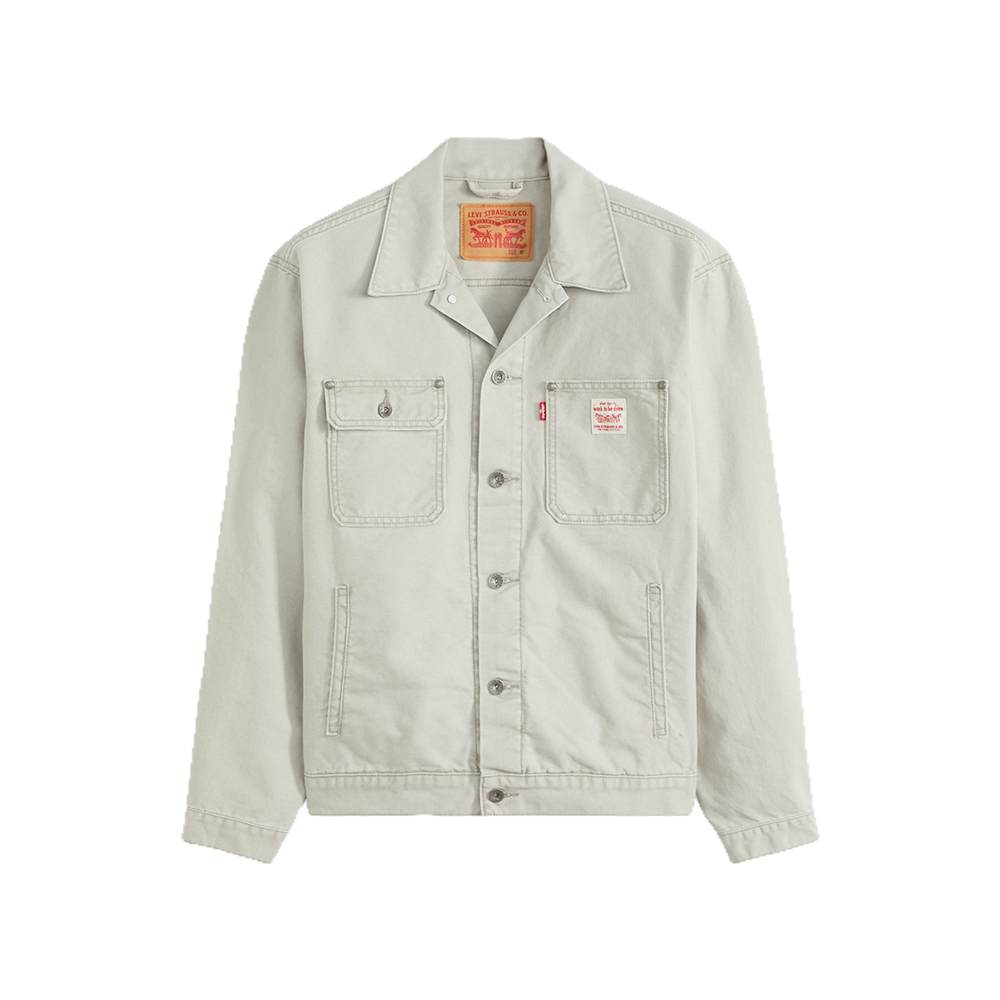 A4820-0021 Levi's Workwear Sunrise Trucker Jacket Grey