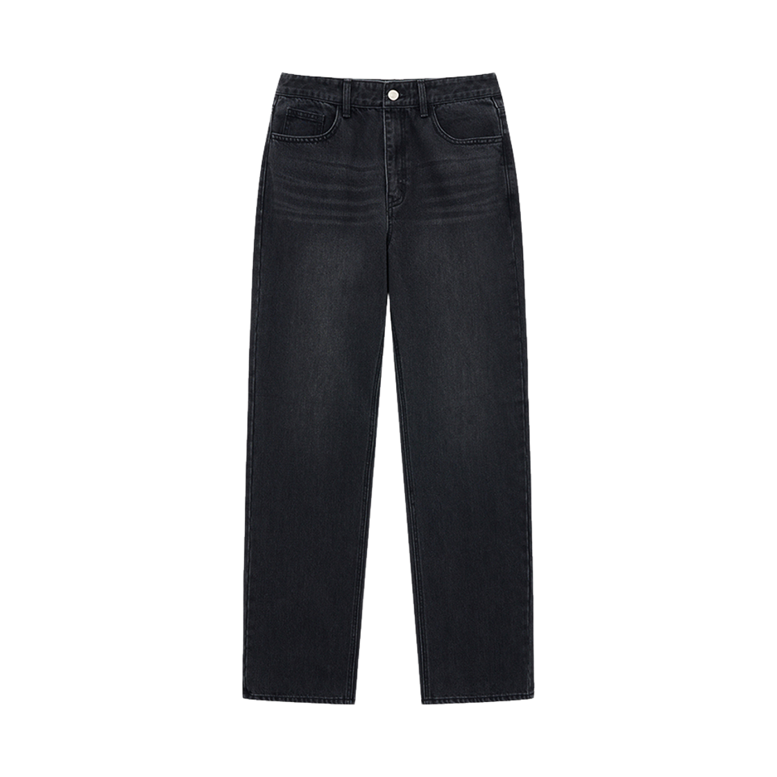 TNPA5F108BK TNGT Straight Fit Denim Pants Washed Black