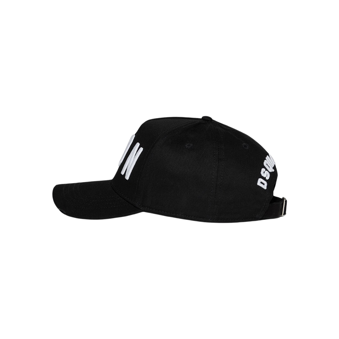 디스퀘어드2 비 아이콘 베이스볼 캡 블랙(Dsquared2 Be Icon Baseball Cap Black) - 2