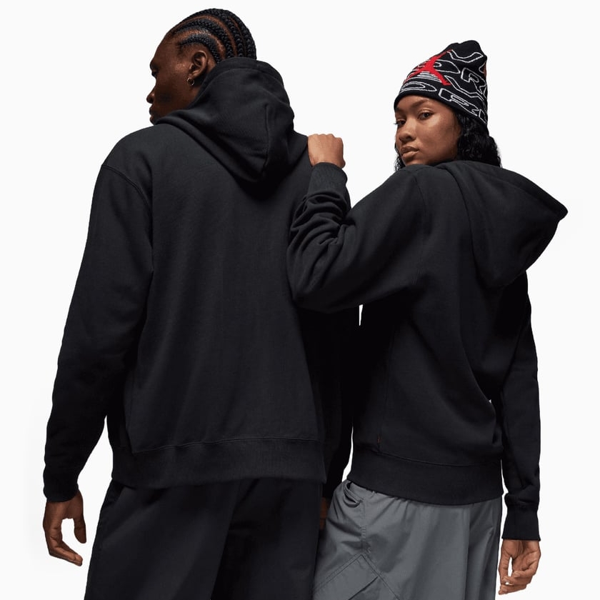 Jordan x Awake NY Full-Zip Fleece Hoodie (IB7288-010) 착용 스타일 - 2