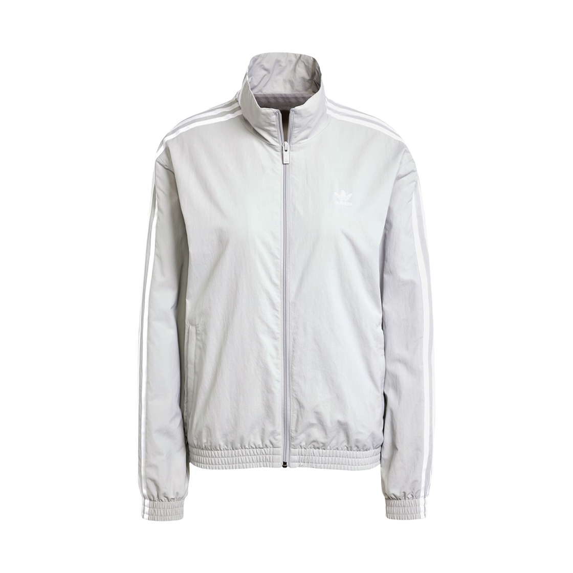 (W) 아디다스 오리지널스 우븐 트랙탑 그레이 투 - KR 사이즈((W) Adidas Originals Woven Track Top Grey Two - KR Sizing) - 1