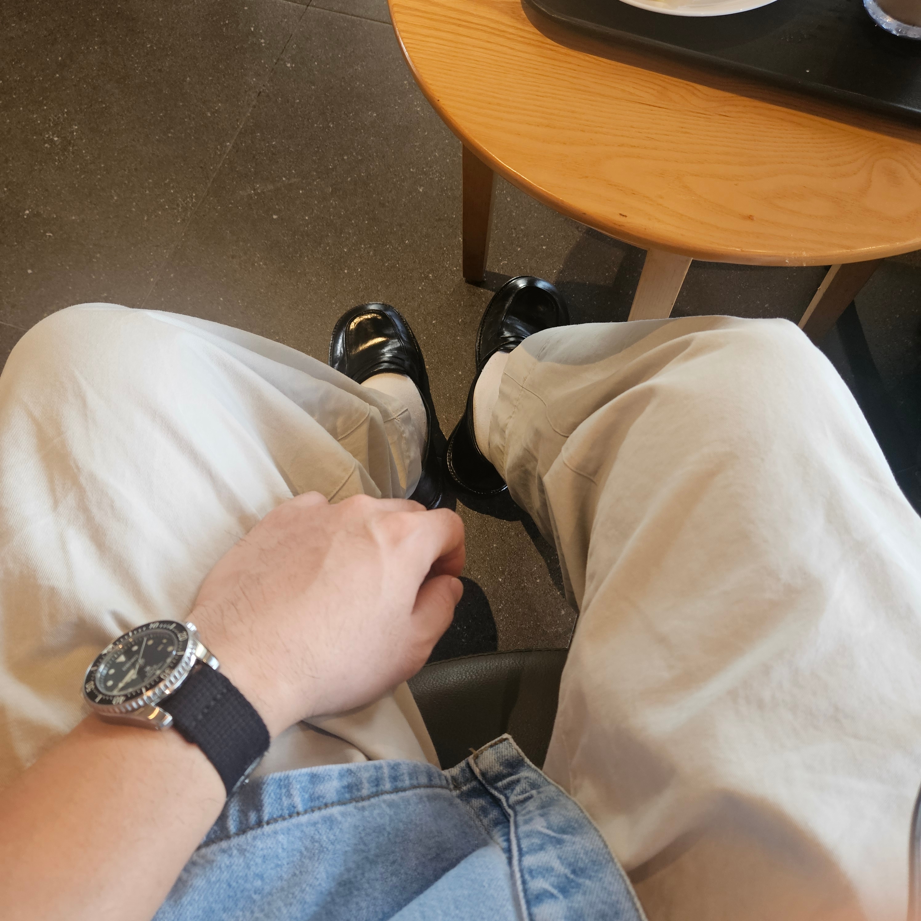 Ader Error Half Sleeve Shirt Product 57 Light Blue, Ader Error Badin Backpack Noir 착용 스타일 - 3