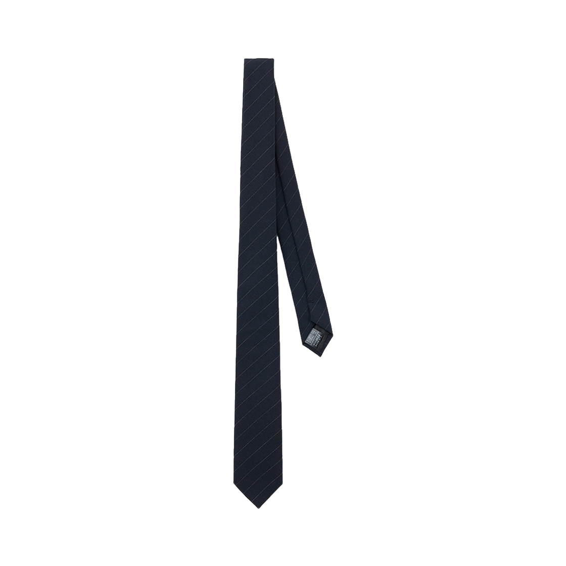 티엔지티 핀스트라이프 슬림 타이 네이비(TNGT Pinstripe Slim Tie Navy)