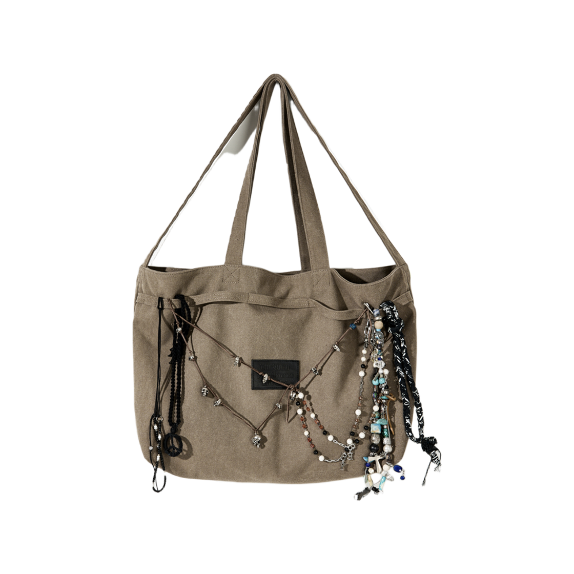 코드 모듈라 스트랩 토트백 워시드 브라운(Cord Modular Strap Tote Bag Wawhed Brown) - 2