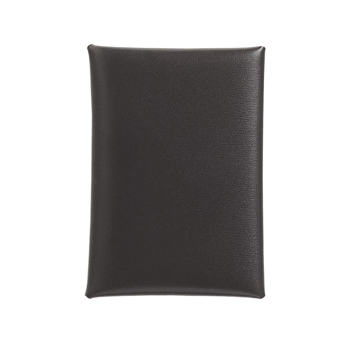H084388CK88 Hermes Calvi Duo Compact Card Holder Box Calfskin & Palladium Graphite