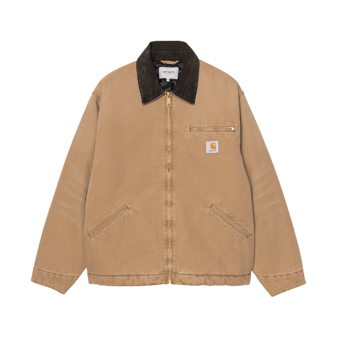 칼하트 WIP OG 디트로이트 자켓 해밀턴 브라운 토바코(Carhartt WIP OG Detroit Jacket Hamilton Brown Tobacco)