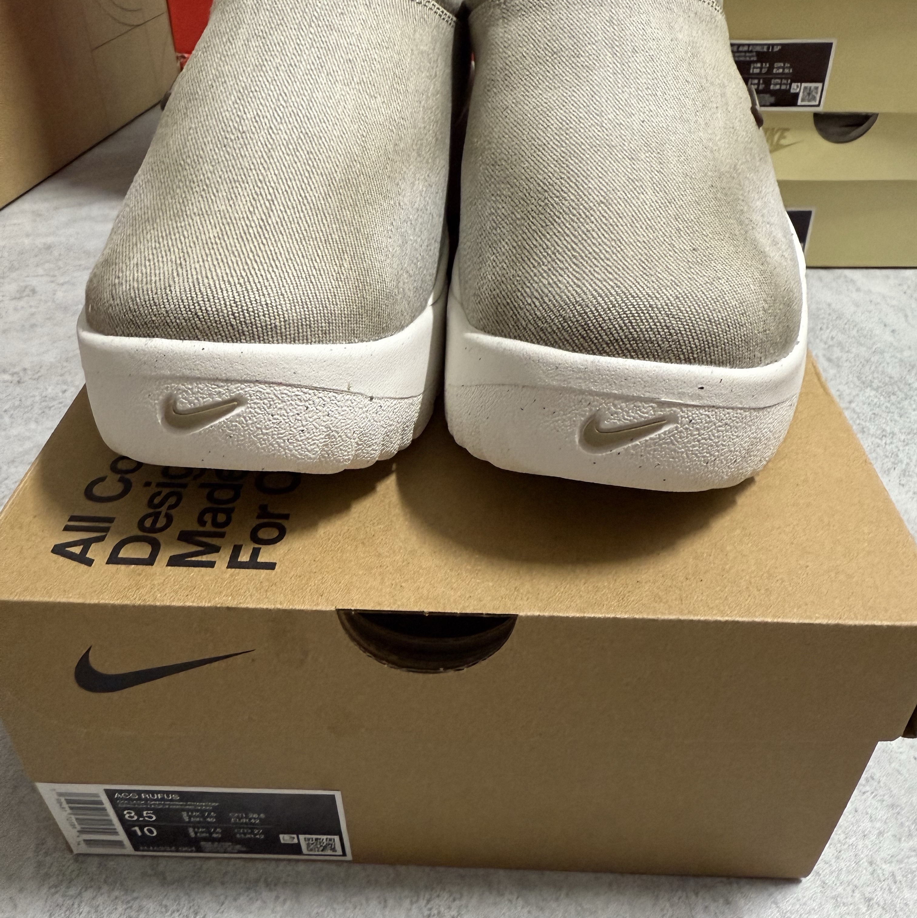 Nike ACG Rufus College Grey and Phantom 착용 스타일 - 3