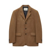 TNGT Faux Suede Oversize Jacket Carmel Brown