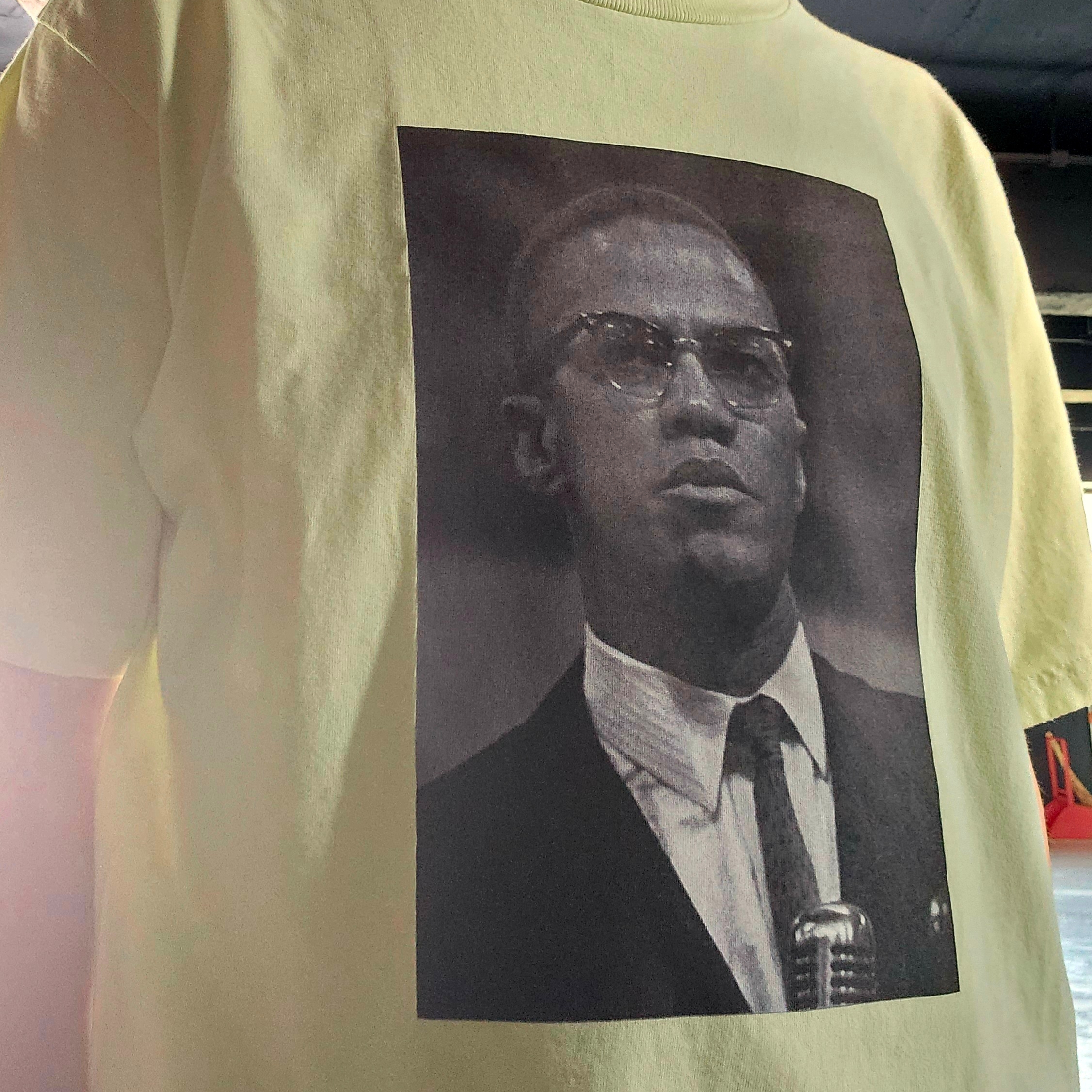 Supreme x Roy Decarava Malcolm X T-Shirt Pale Mint - 22SS 착용 스타일