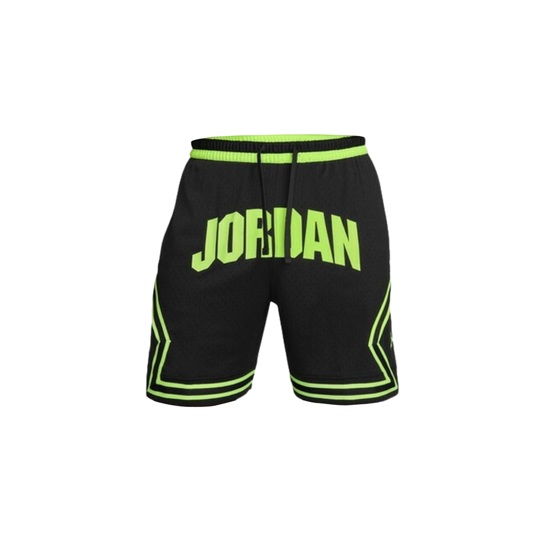 조던 스포츠 드라이핏 다이아몬드 쇼츠 블랙 볼트 글로우 (FV8612-010)(Jordan Sport Dri-Fit Diamond Shorts Black Volt Glow (FV8612-010)) - 1