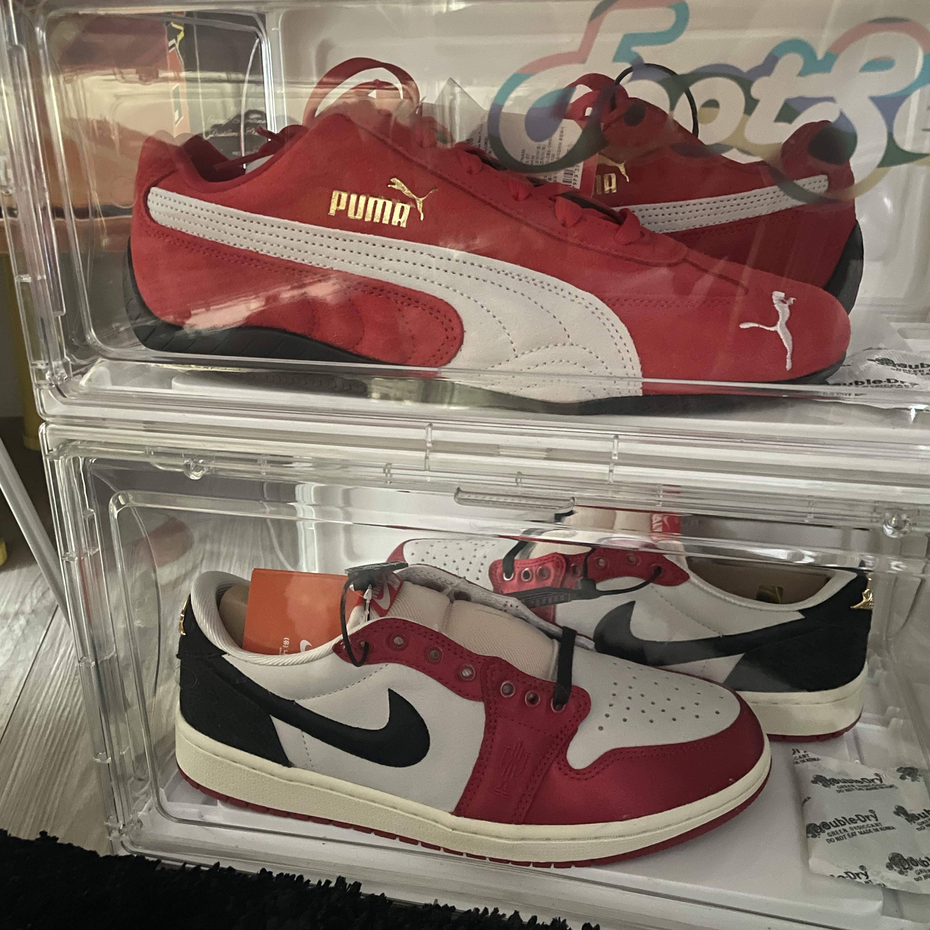 Puma Speedcat OG Red White 착용 스타일 - 4