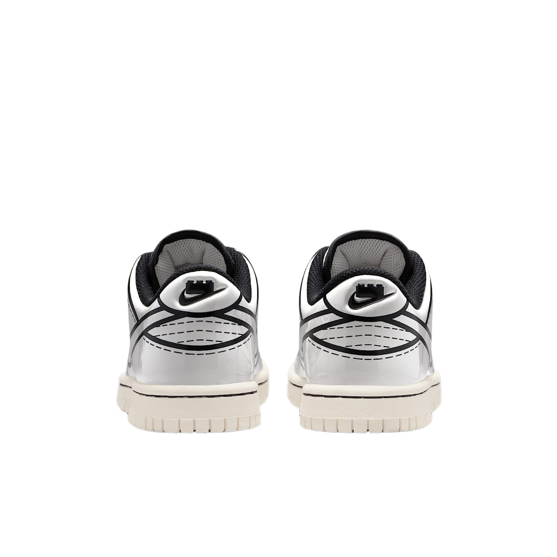 (PS) 나이키 x 레고 덩크 로우 세일 블랙 러시 레드((PS) Nike x Lego Dunk Low Sail Black Rush Red) - 3