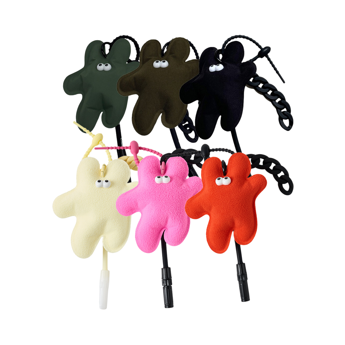 키크 에어 백참 6컬러(keek Air Bag Charm 6 Colors)
