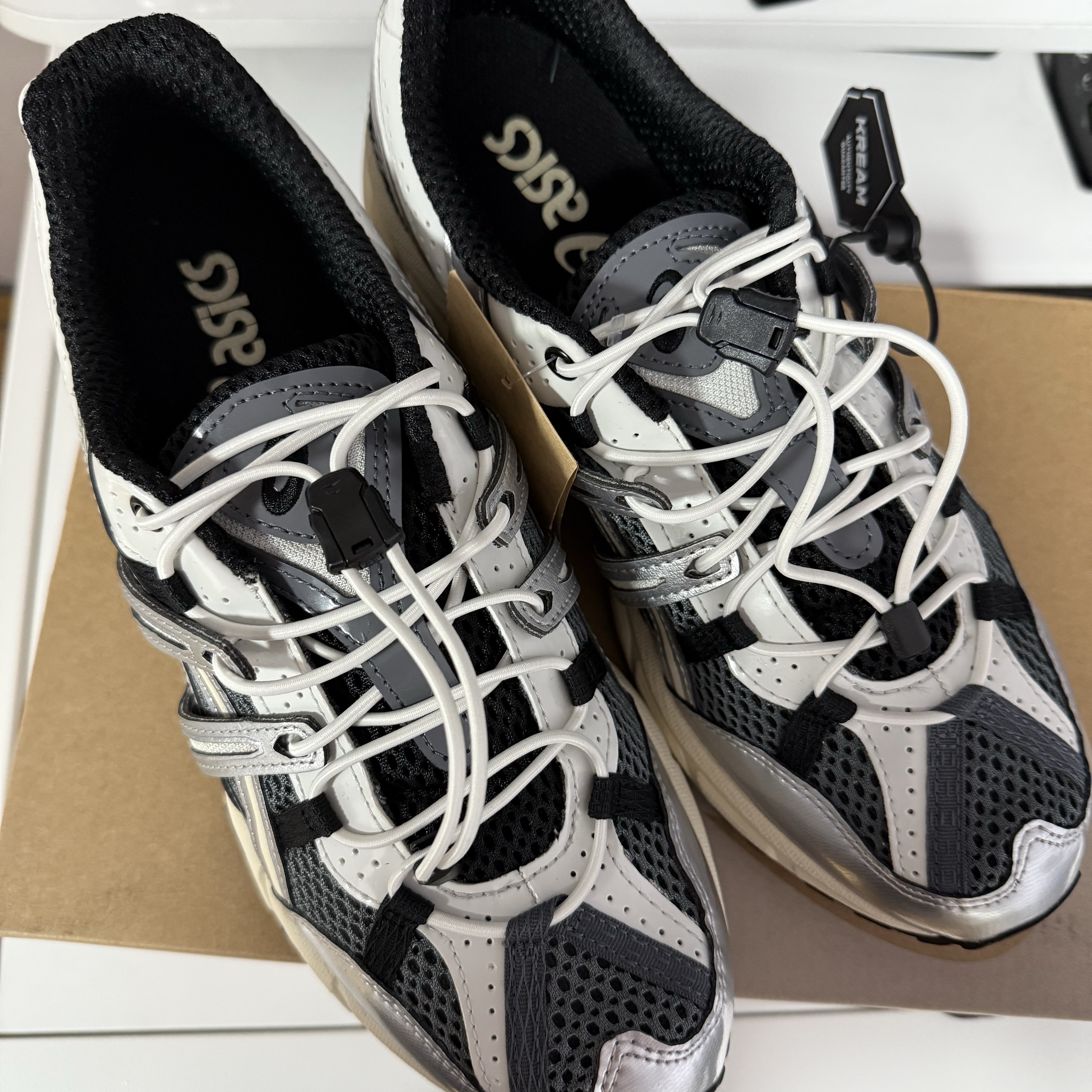 Asics Unlimited Gel-Sonoma 15-50 Steel Grey Pure Silver 착용 스타일 - 1