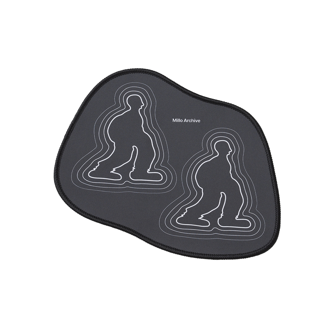 밀로 아카이브 워킹 쉐도우 마우스 패드 블랙(Millo Archive Walking Shadows Mouse Pad Black)