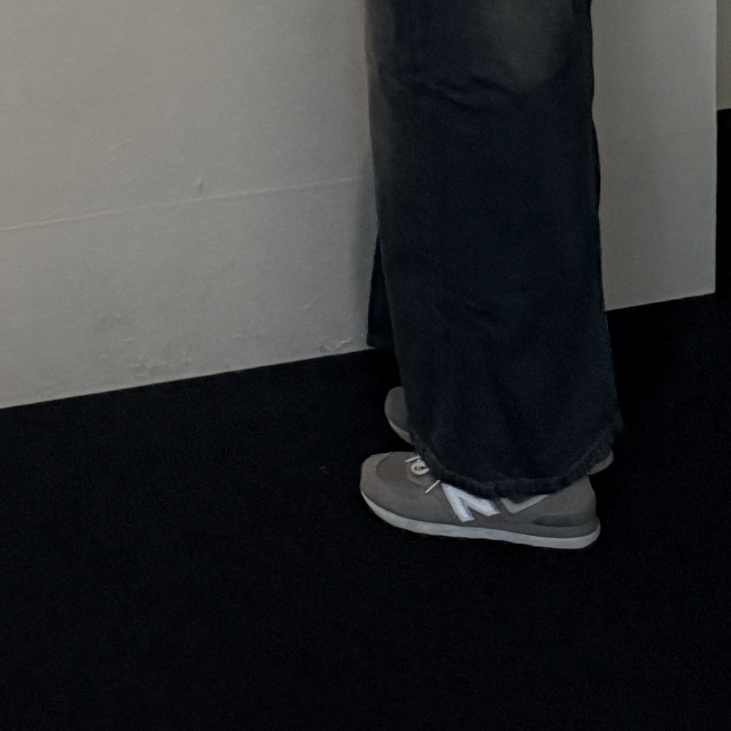 (W) New Balance 574 Worn By Anyone Grey - B Standard 착용 스타일