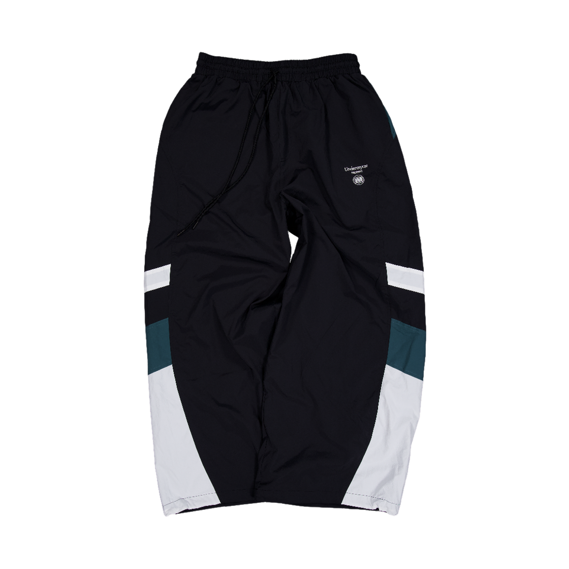 UMCM134BK Undermycar MU.134 Combi Color Block Track Pants Black