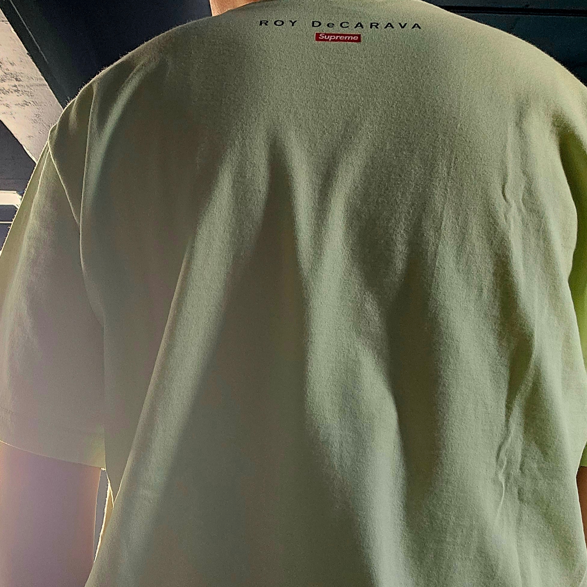Supreme x Roy Decarava Malcolm X T-Shirt Pale Mint - 22SS 착용 스타일