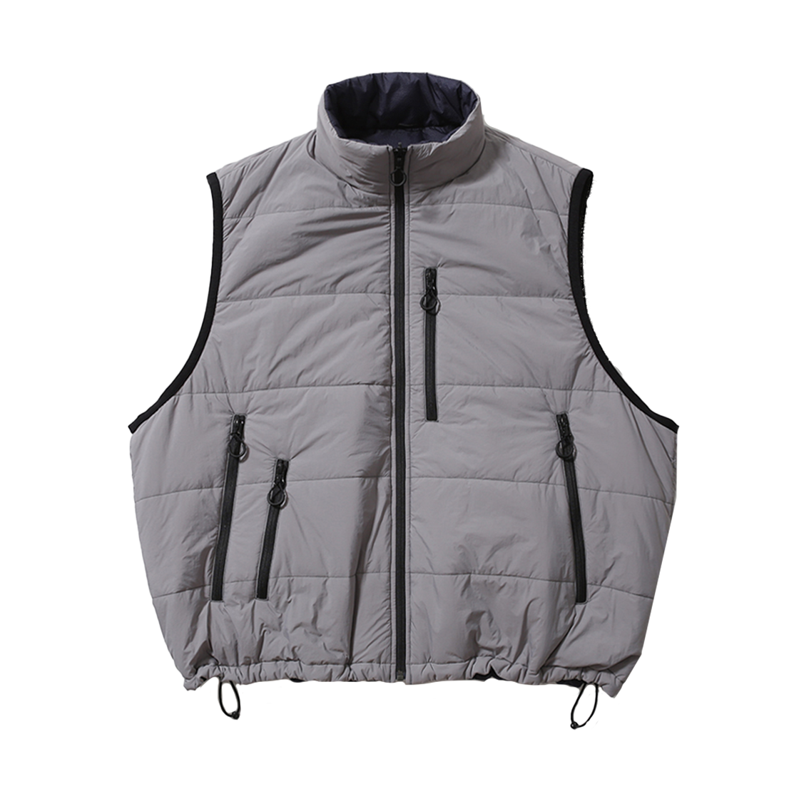 모이프 리버시블 퍼프 베스트 클라우드 그레이/네이비