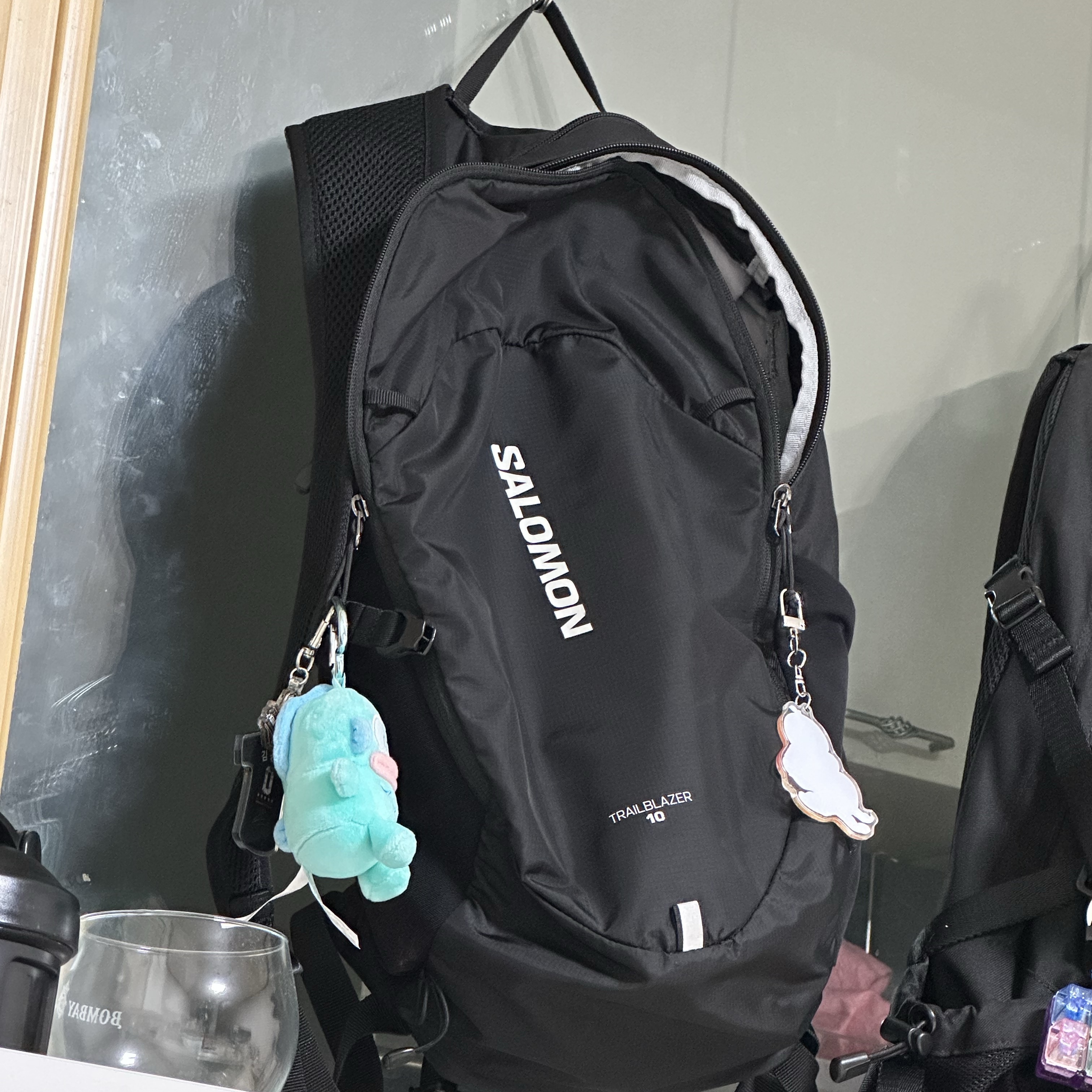 Salomon Trailblazer 10 Black 착용 스타일