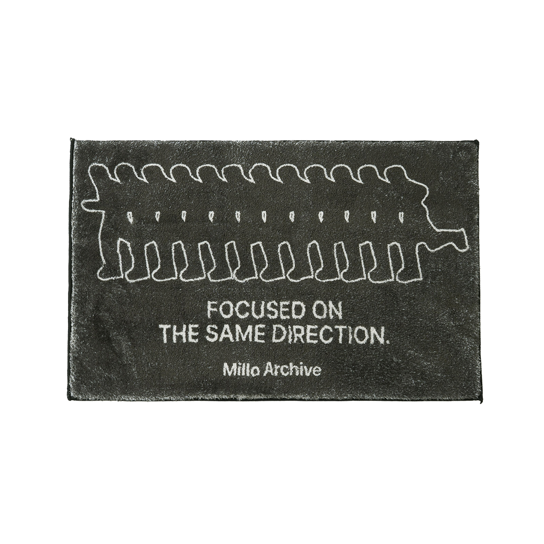 ML681BLK Millo Archive Walking Shadows Rug Black