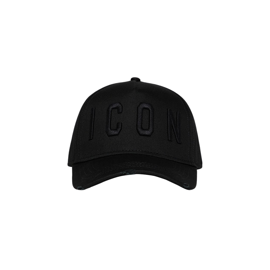 디스퀘어드2 비 아이콘 베이스볼 캡 블랙(Dsquared2 Be Icon Baseball Cap Black)