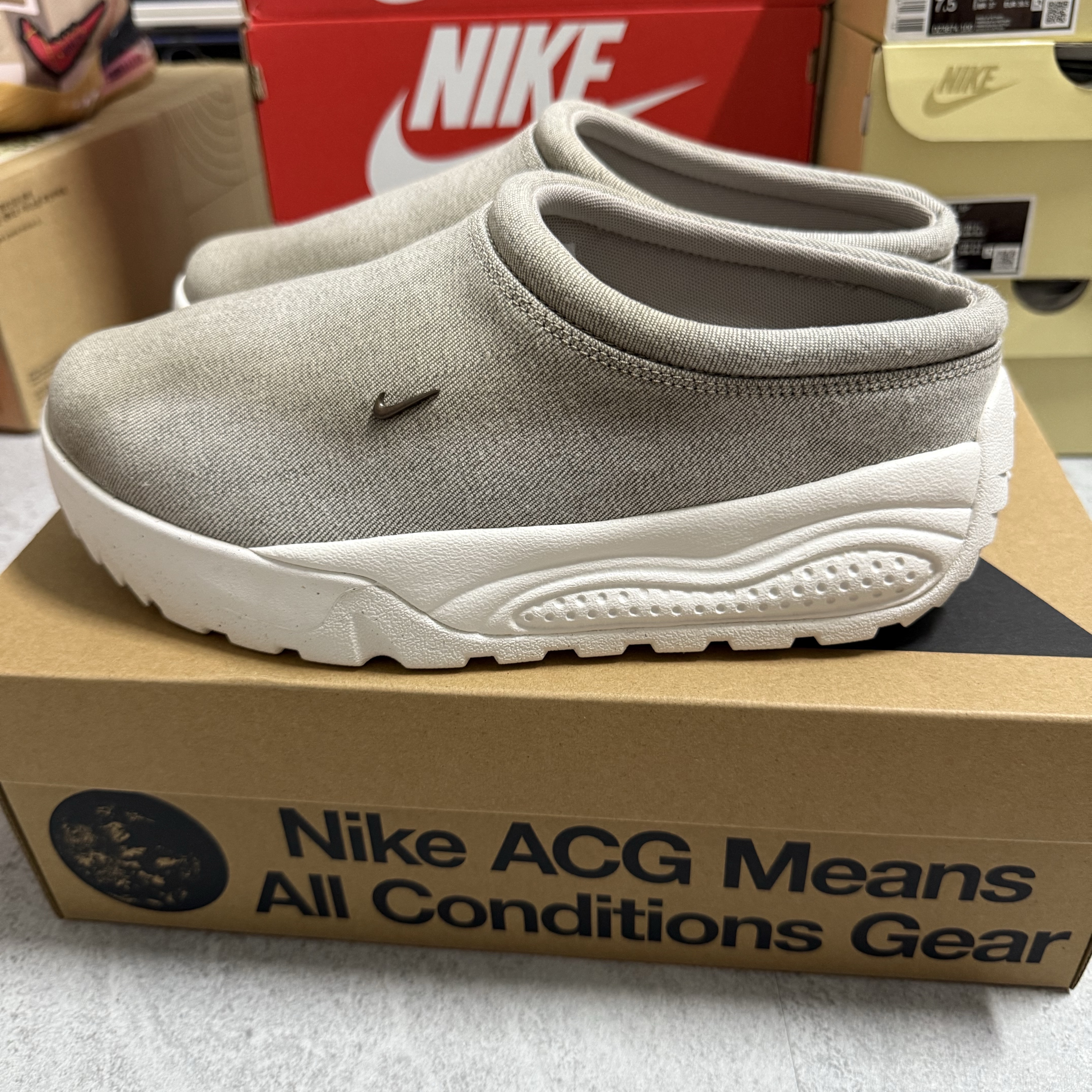 Nike ACG Rufus College Grey and Phantom 착용 스타일 - 1